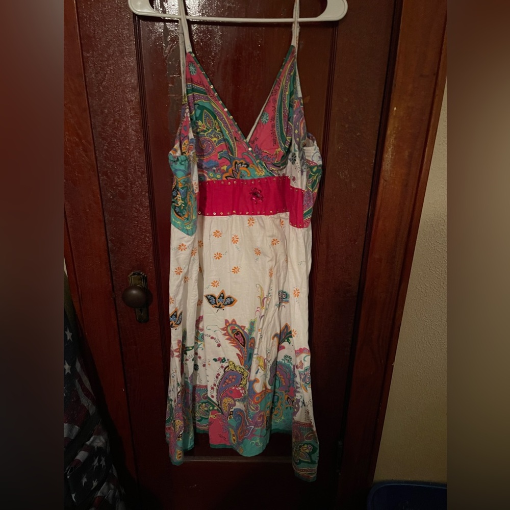 Cassee’s Paisley Sequin Dress